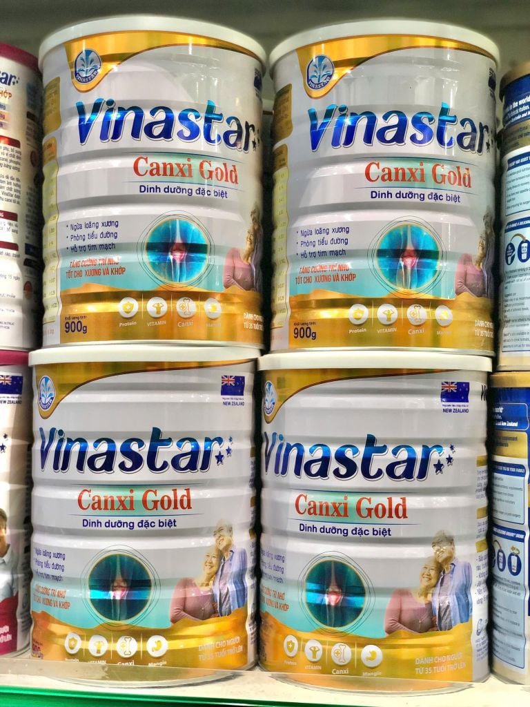 Sữa Bột Vinastar Canxi Gold - 900g