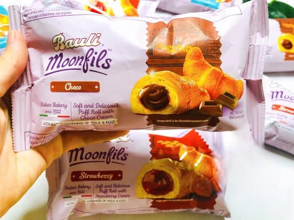 Bánh Sừng Trâu Bauli Moonfils - 5 Cái x 45g