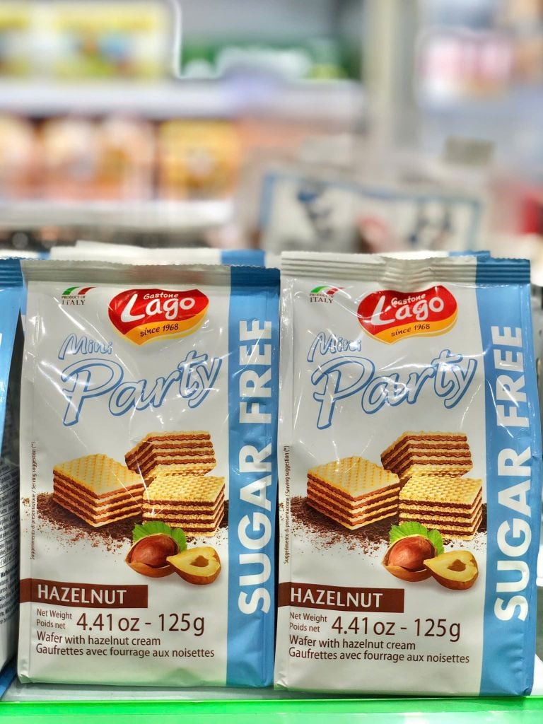 Bánh Lago Mini Party Sugar Free - Gói 125g