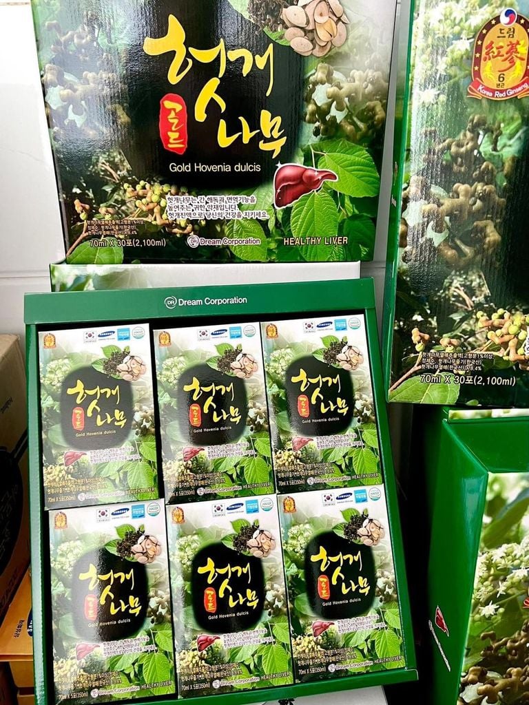 Nước  Mát Gan Dream - Hộp 70ml x 30 gói