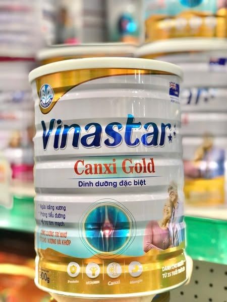 Sữa Bột Vinastar Canxi Gold - 900g