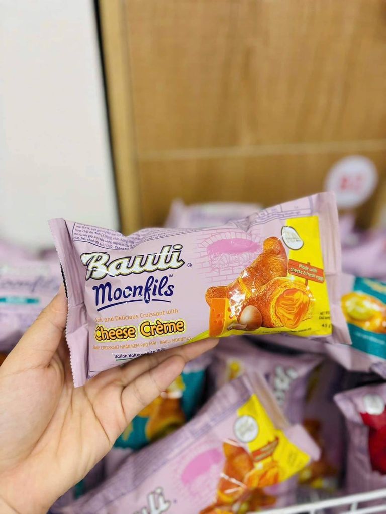 Bánh Sừng Trâu Bauli Moonfils - 5 Cái x 45g