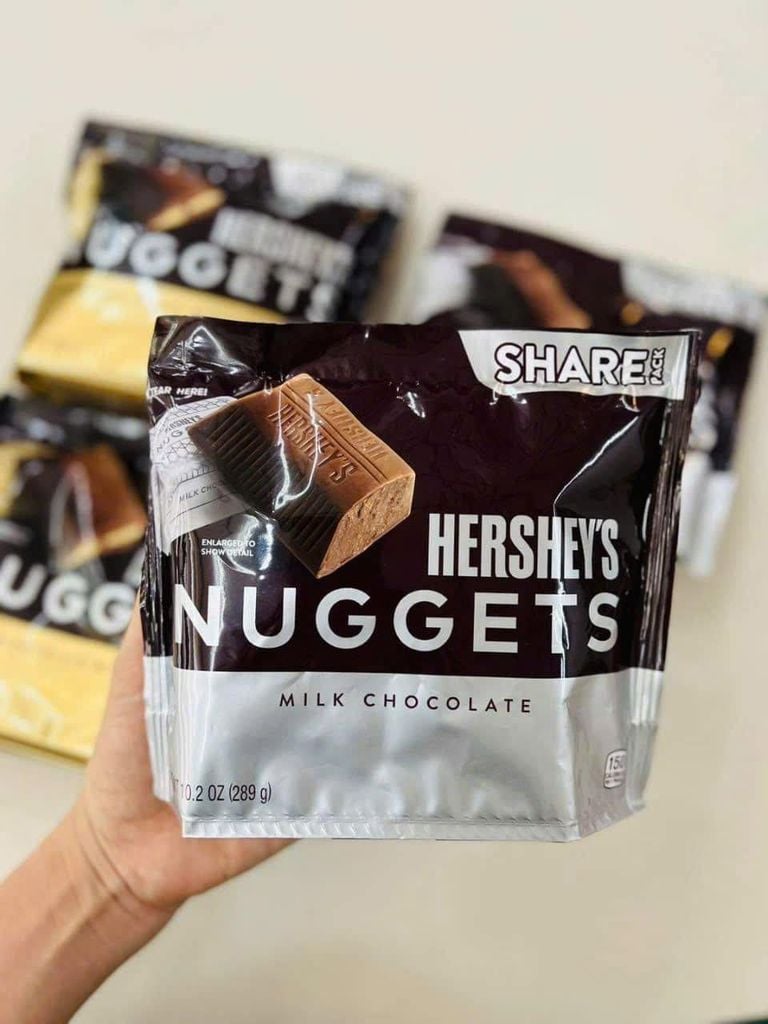 Socola Hershey’s Nuggets Milk Chocolate Mỹ - 289g