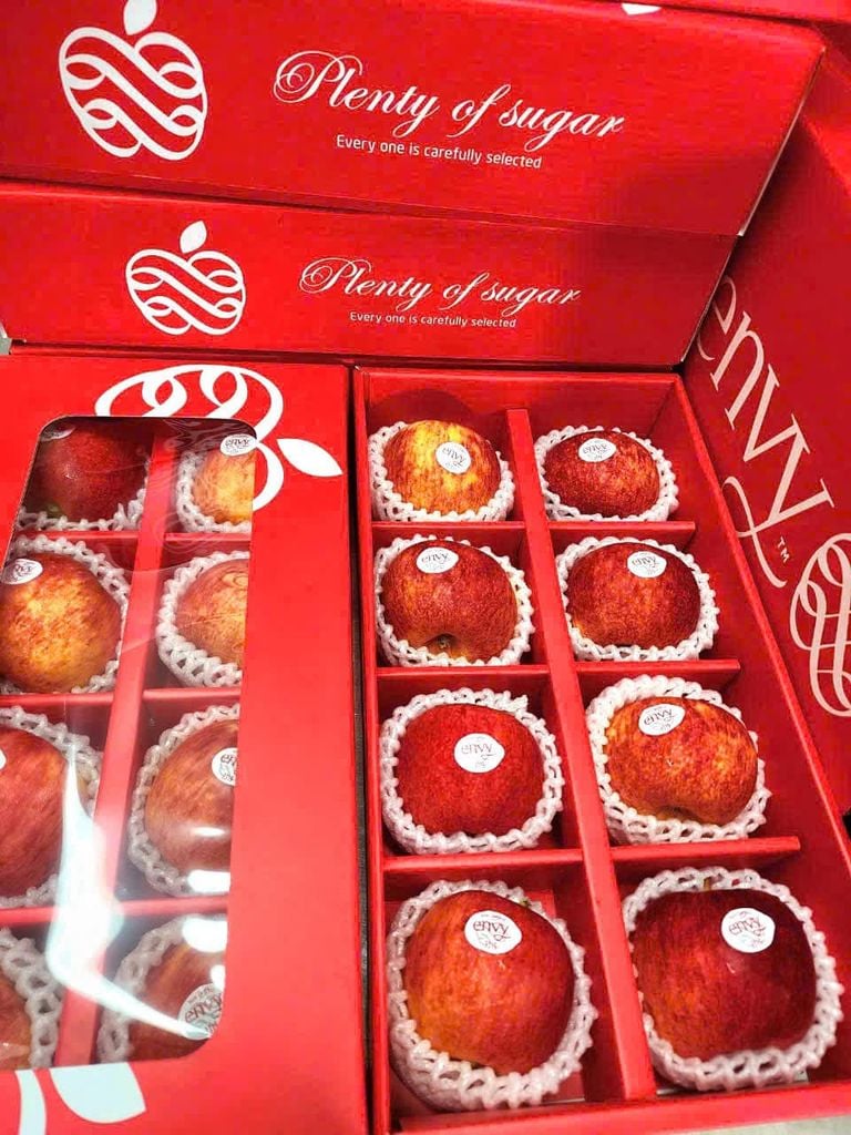 Hộp Quà Tặng Táo Envy New Zealand Cao Cấp Kèm túi Đựng