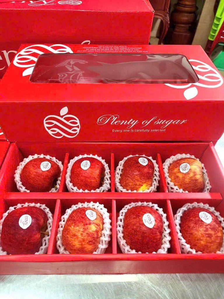 Hộp Quà Tặng Táo Envy New Zealand Cao Cấp Kèm túi Đựng