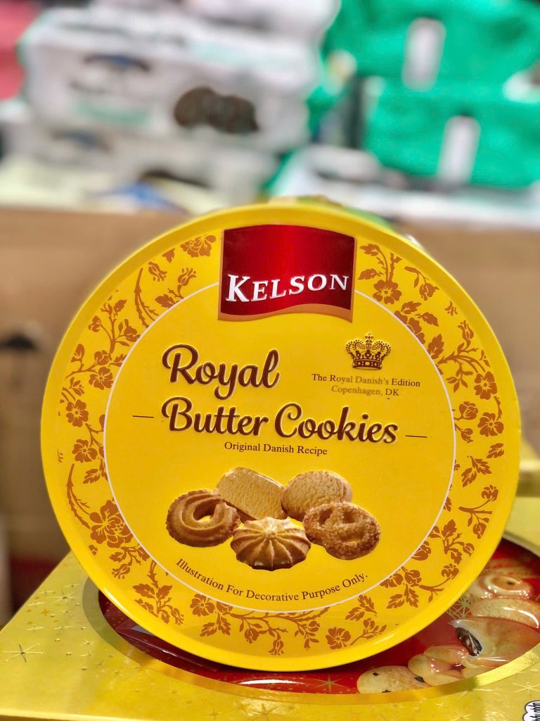 Bánh Quy Bơ Hộp Thiếc Kelson Royal – 90g