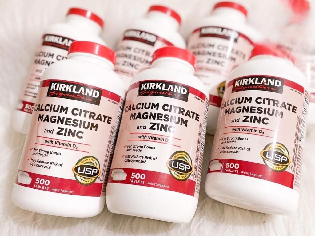 Viên Uống Calcium Citrate Magnesium and Zinc – Hộp 500 Viên