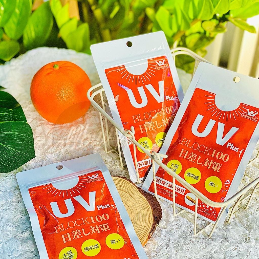 Viên Uống Chống Nắng UV Plus Block Nhật Bản – 100 Viên