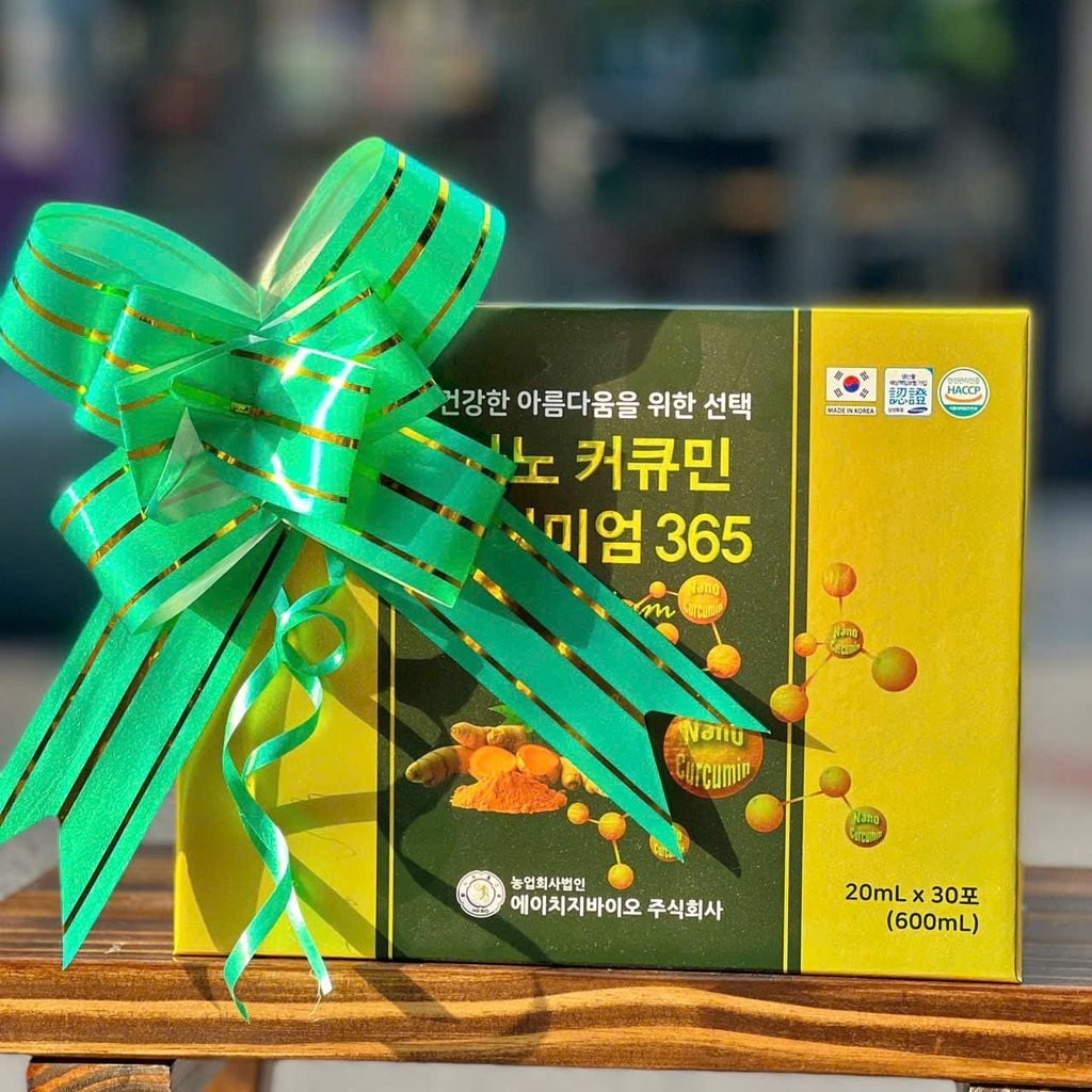 Tinh Chất Nghệ Nano Cao Cấp - 20ml x 30 gói