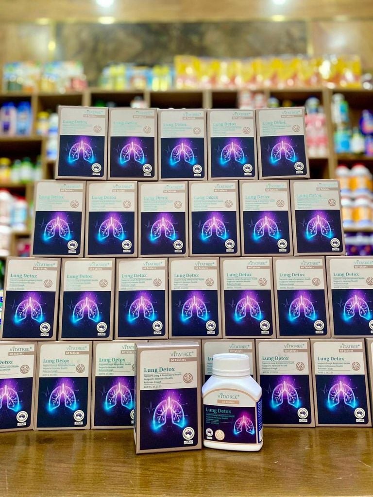 Thải Độc Phổi Úc Vitatree Lung Detox – 60 Viên