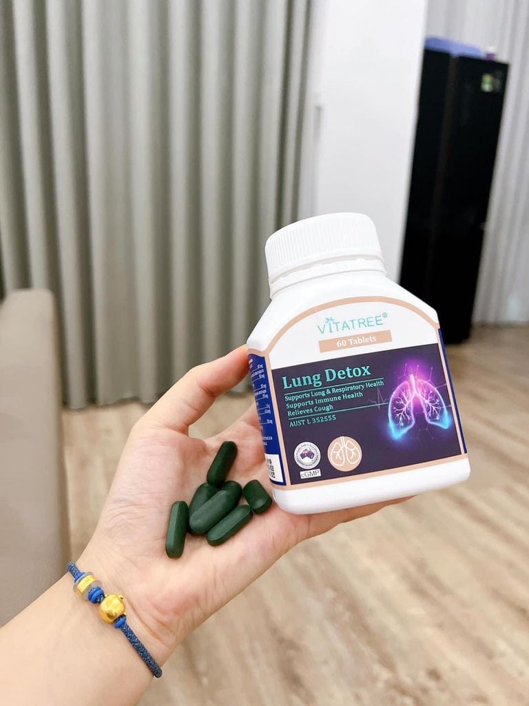 Thải Độc Phổi Úc Vitatree Lung Detox – 60 Viên