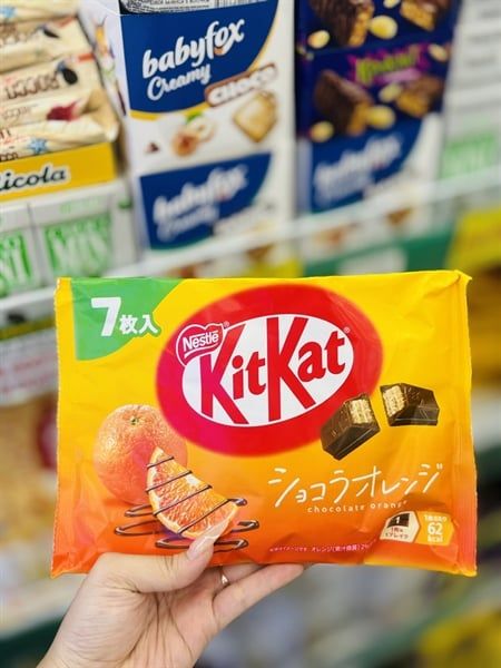 Bánh Xốp Nestle Kitkat Mini Vị Cam - 11.6g