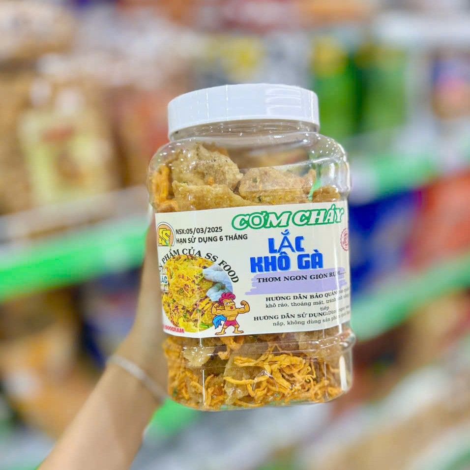 Cơm Cháy Lắc Khô Gà - 500g