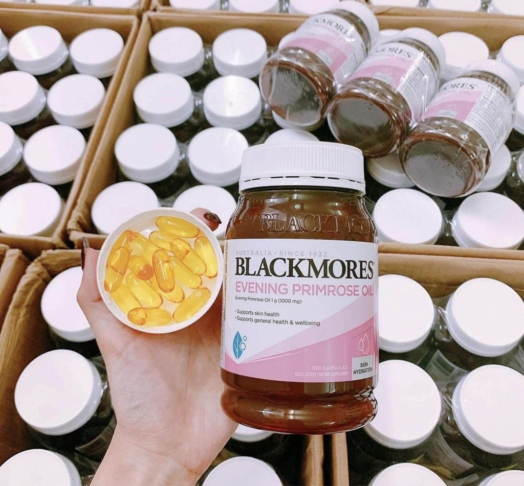 Viên Uống Tinh Dầu Hoa Anh Thảo Blackmores Evening Primrose – 190 Viên