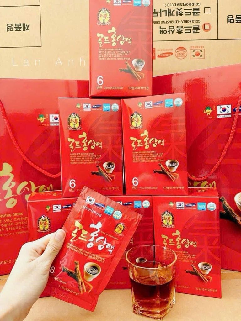 Nước Hồng Sâm Dream Korea Ginseng Drink Sobek 30g x 70ml