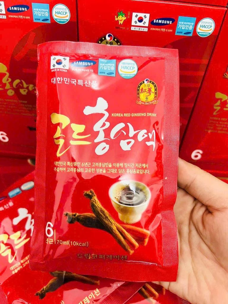 Nước Hồng Sâm Dream Korea Ginseng Drink Sobek 30g x 70ml