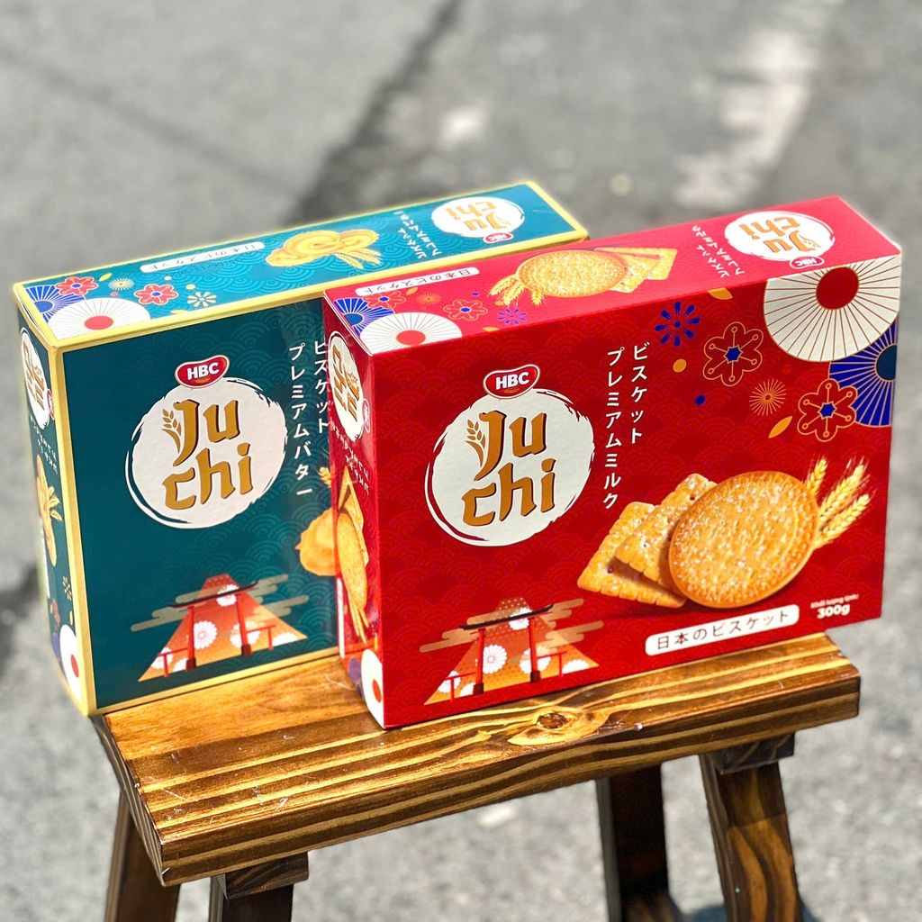 Bánh Quy Sữa Đường Ju-Chi - 300g