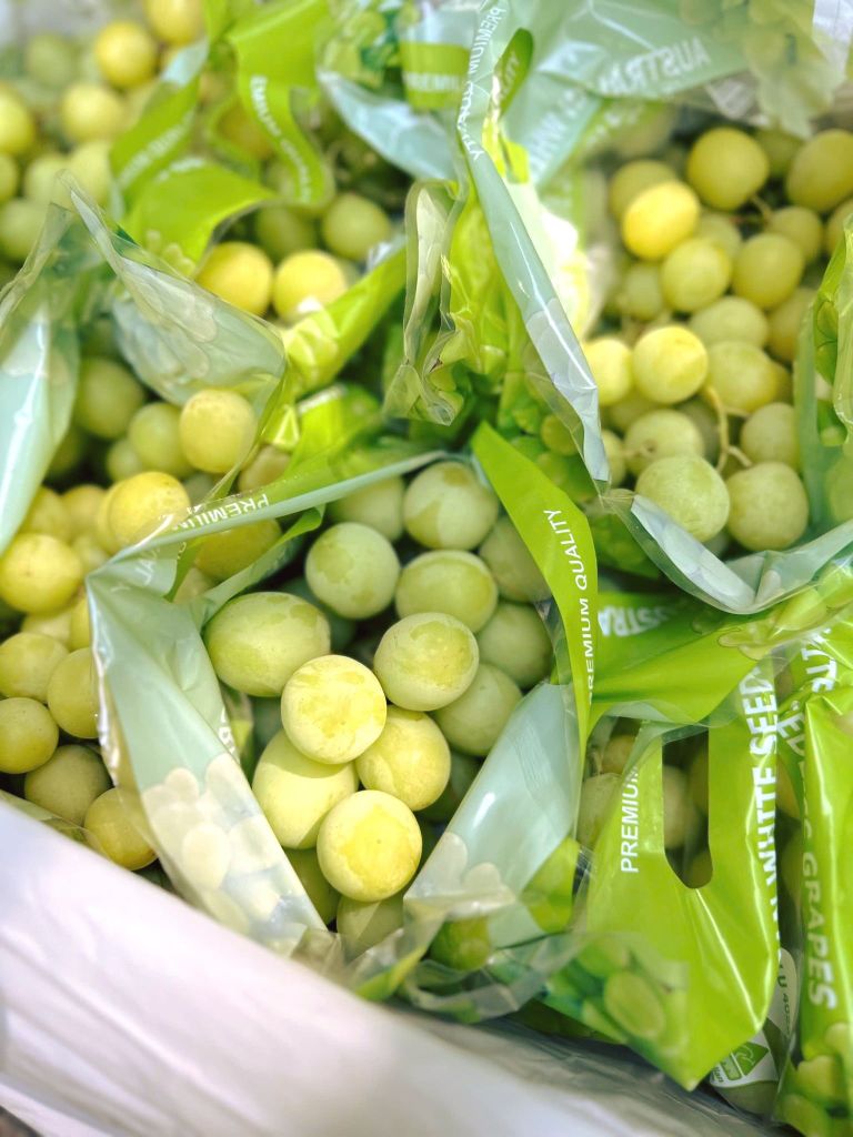 Nho Xanh Úc Cao Cấp - Túi 900G