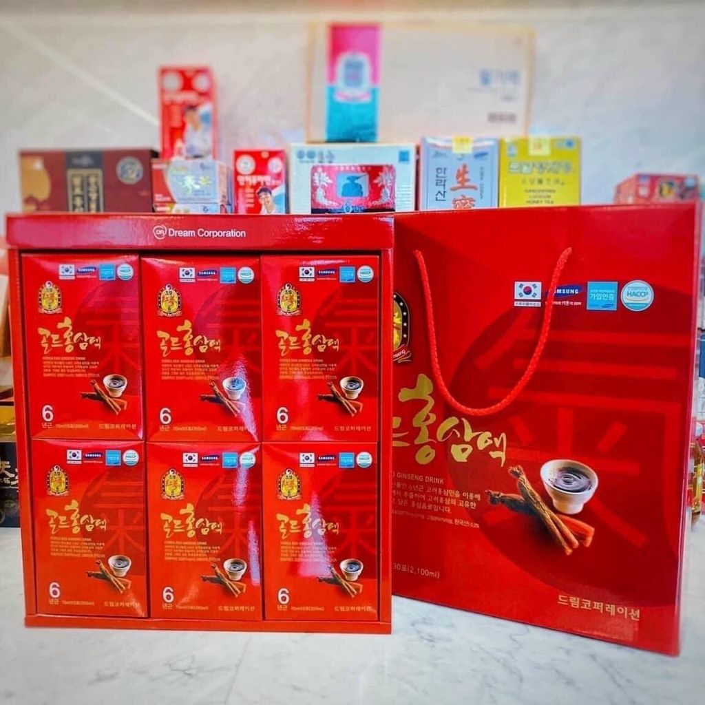 Nước Hồng Sâm Dream Korea Ginseng Drink Sobek 30g x 70ml