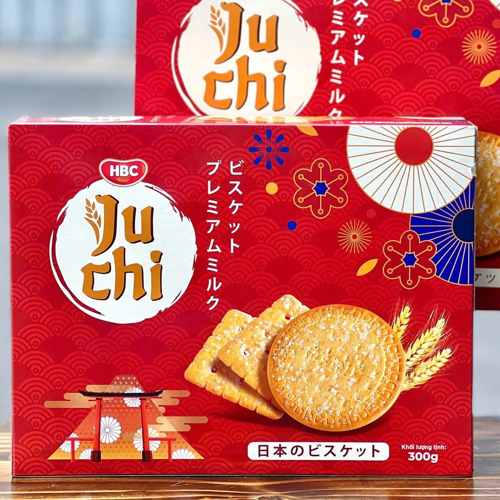 Bánh Quy Sữa Đường Ju-Chi - 300g