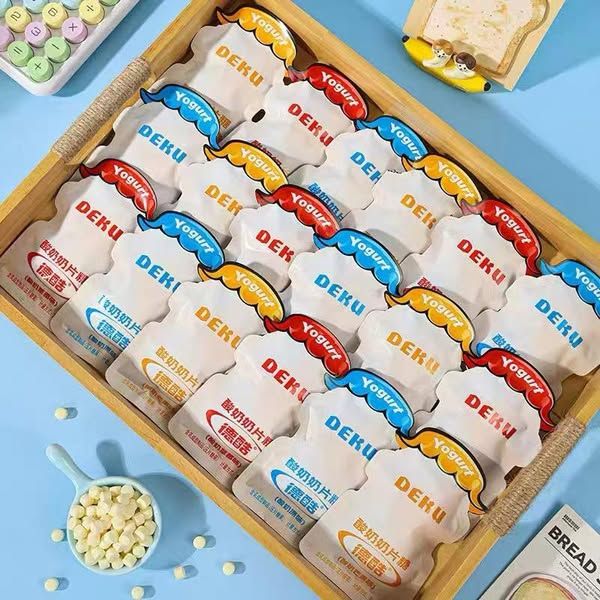 Kẹo Sữa Chua Deku Sữa Và Xoài - 25g (Combo 10 Gói)