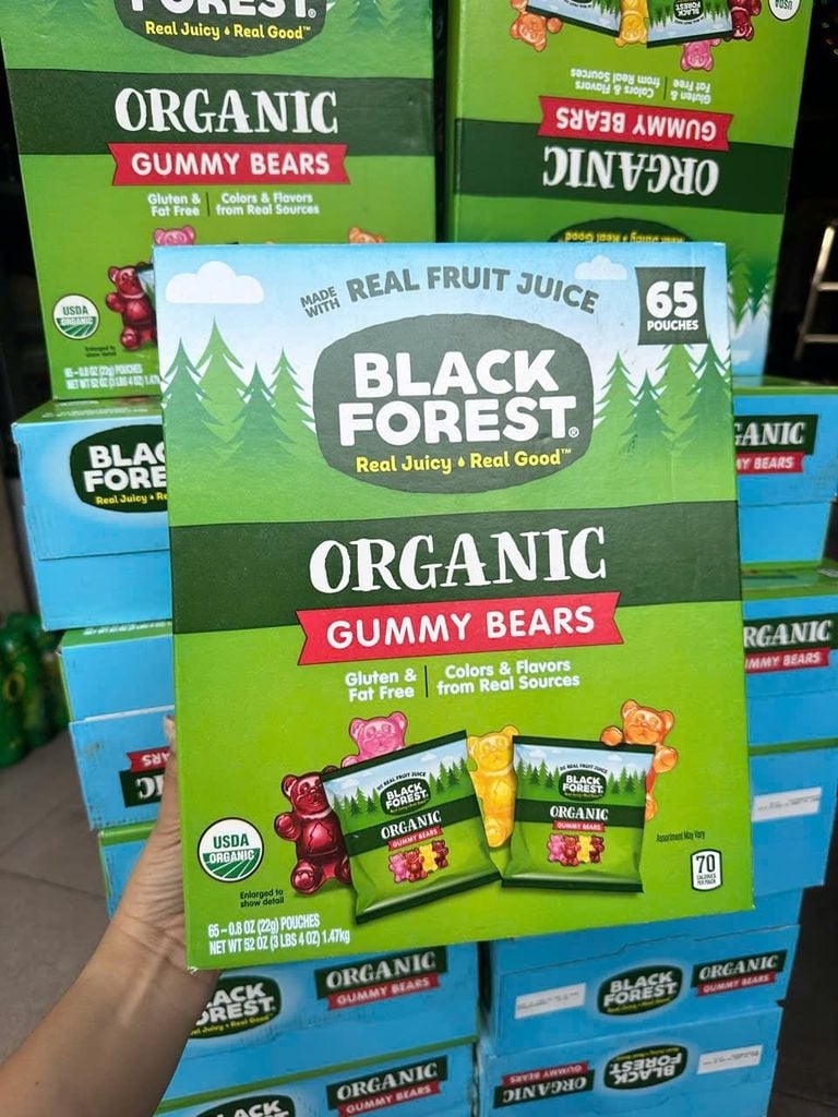 Kẹo dẻo Black Forest Organic – Gói 22g