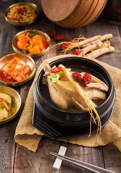 Gói Gia Vị Hồng Sâm Hàn Quốc 100GR - Gói Màu Đỏ