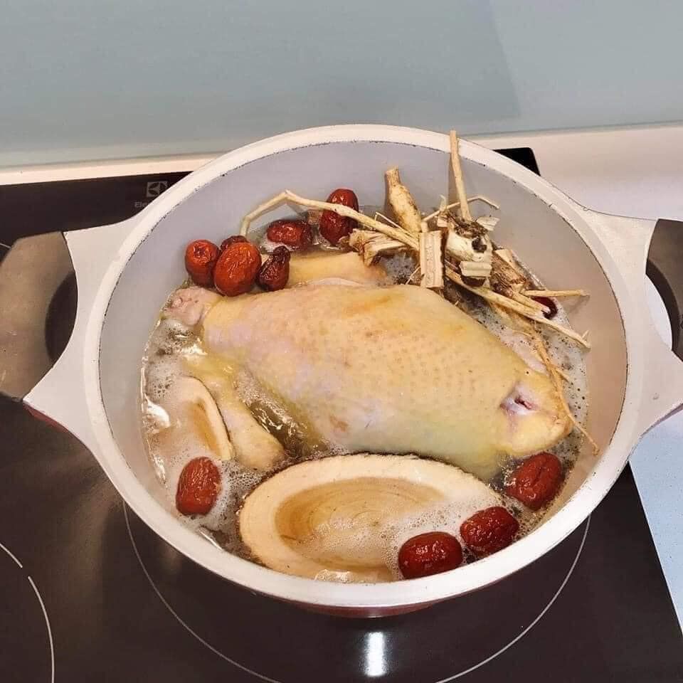 Gói Gia Vị Hồng Sâm Hàn Quốc 100GR - Gói Màu Đỏ