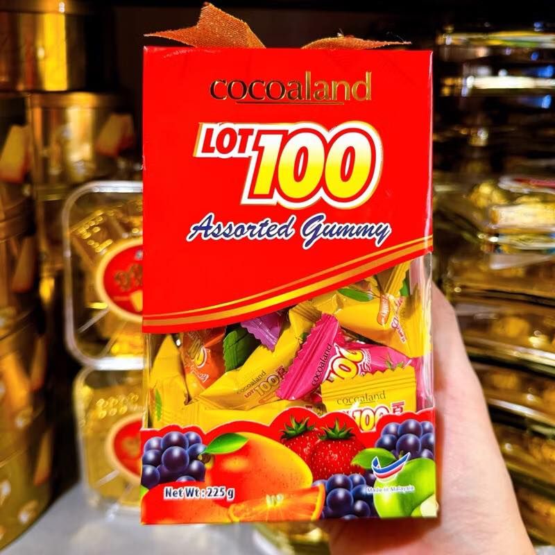 Hộp Kẹo Dẻo Trái Cây Mix Cocoaland Lot 100 - 225g
