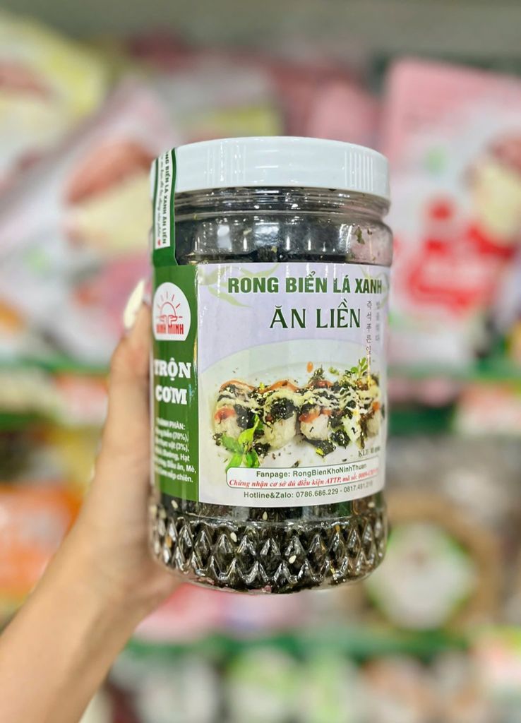 Rong Biển Lá Xanh Ăn Liền Trộn - 600g