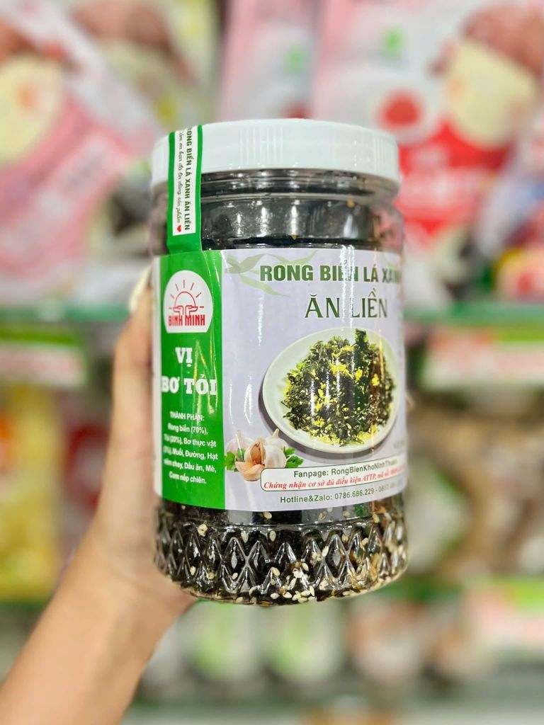 Rong Biển Lá Xanh Ăn Liền Trộn - 600g