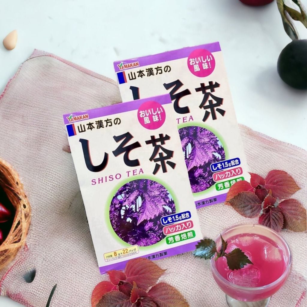 Trà Tía Tô Yamakan - Hộp 8g x 22 Túi