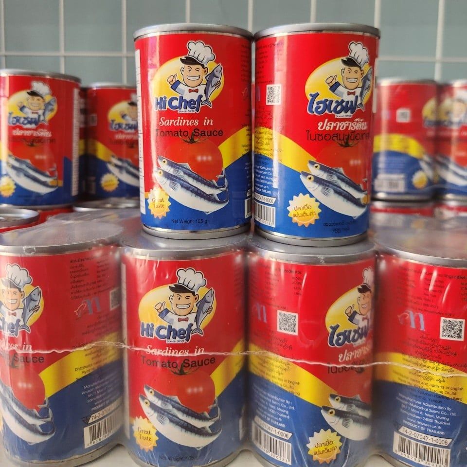 Cá Hộp Hi Chef Sardines In Thái Lan
