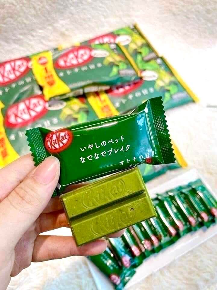 Bánh Xốp Nestlé Kitkat Min Matcha Chocolate - 116g