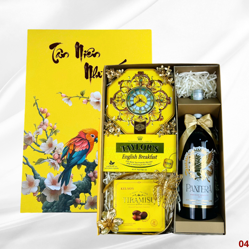 Hộp Quà Tết Cao Cấp 2026 - Tân Niên Như Ý