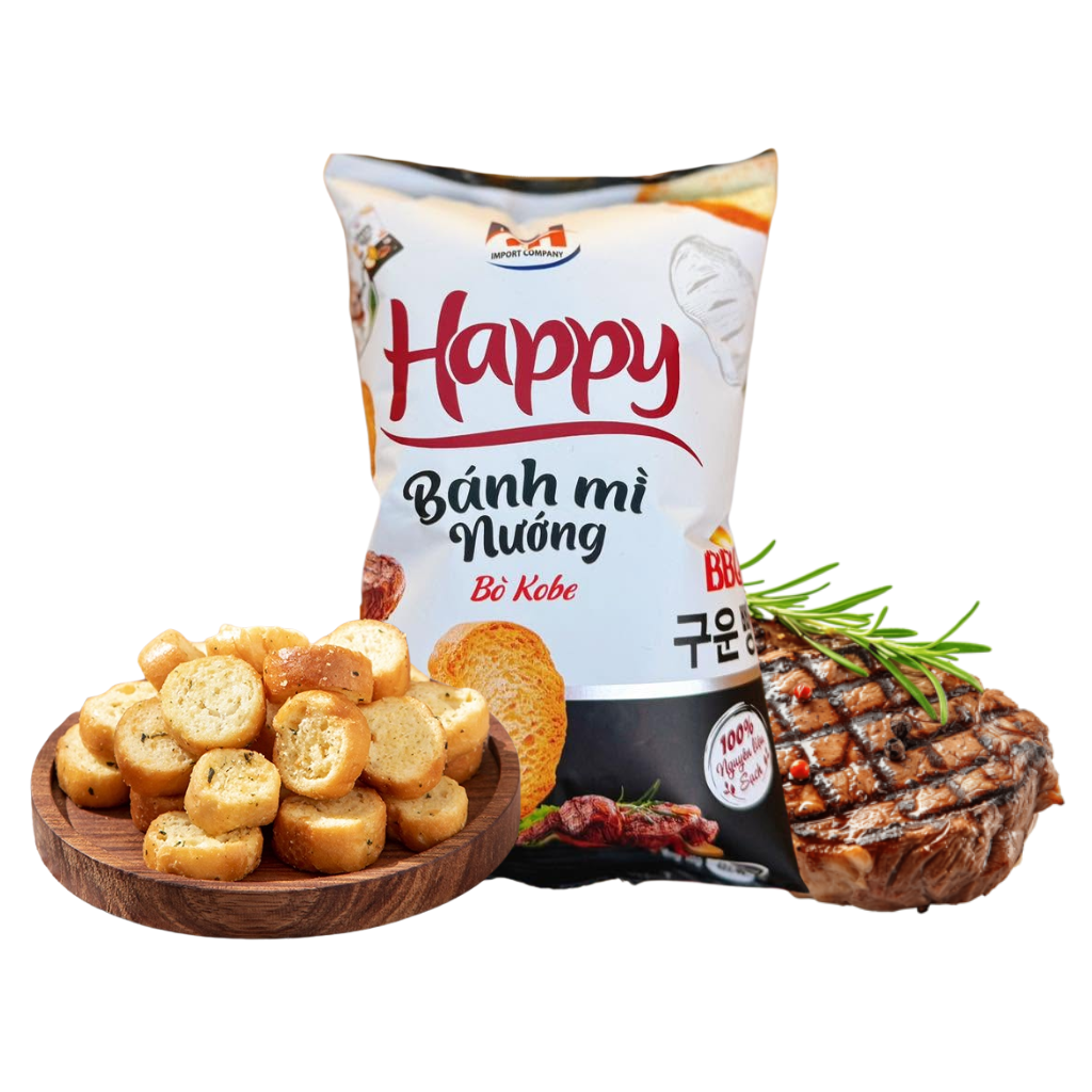 Bánh Mì Nướng Happy - 50g