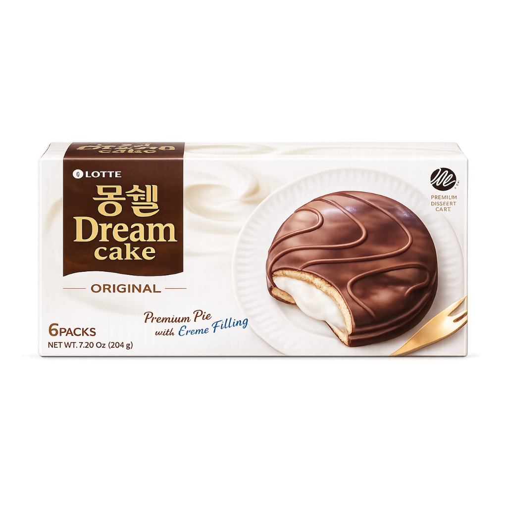 Bánh Chocopie Dream Lotte Hộp 6 Cái - 204g