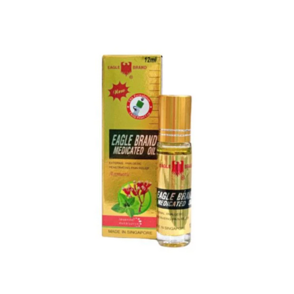 Lăn Dầu Gió Eagle Brand - 10ml (Vàng – Trắng – Xanh)