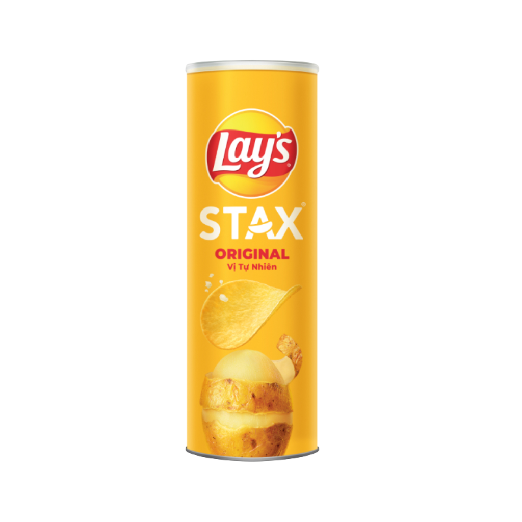 Snack Khoai Tây Đủ Vị Lay's Stax - 100g