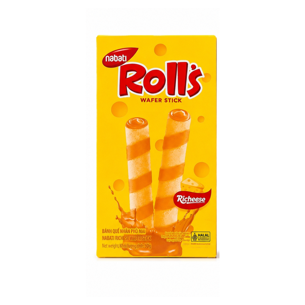 Bánh Quế Nabati Roll's - 50G