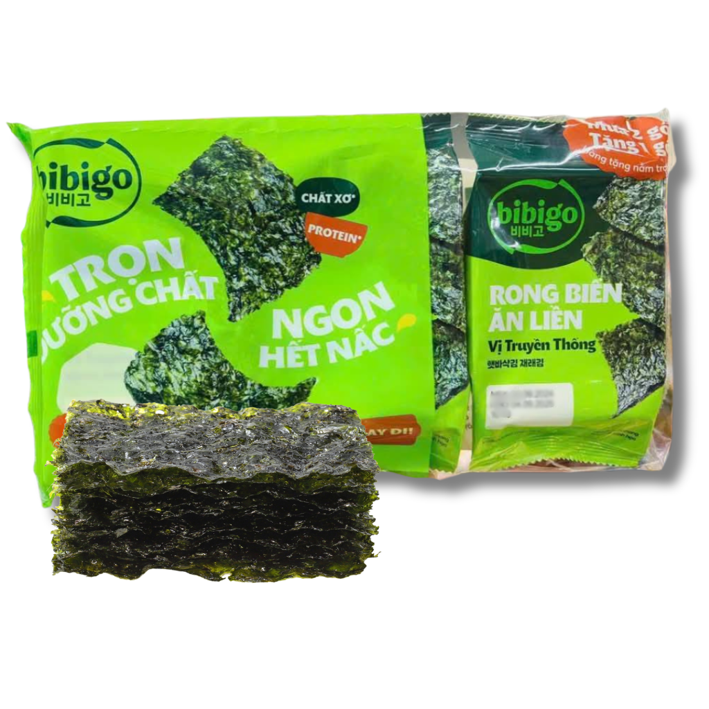 Rong Biển Ăn Liền Bibigo 4 Vị - 12g