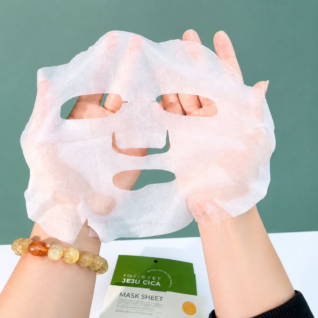 Mặt Nạ Jeju Cica Pretty Skin - 1 Miếng