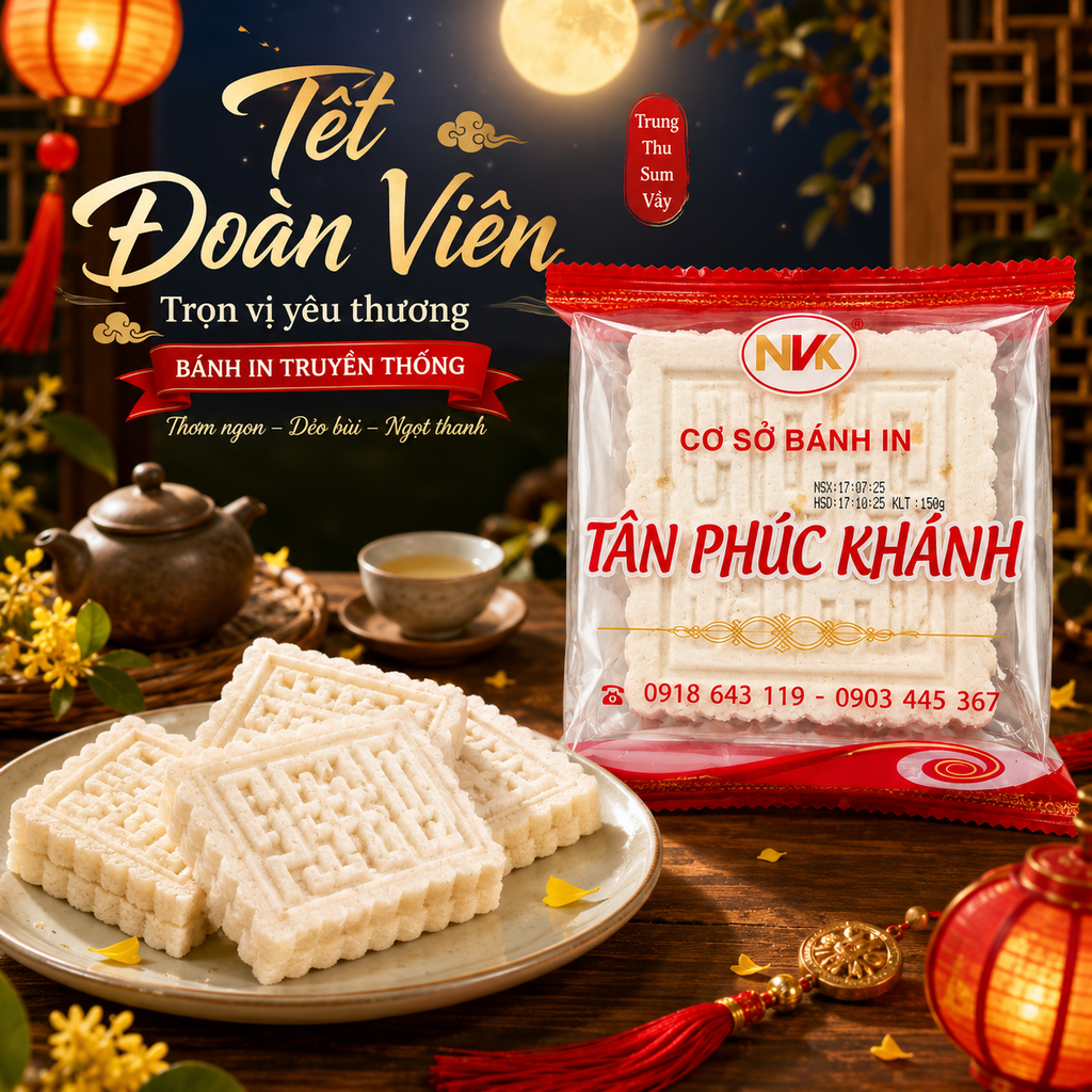 Bánh In Tân Phúc Khánh - 150g