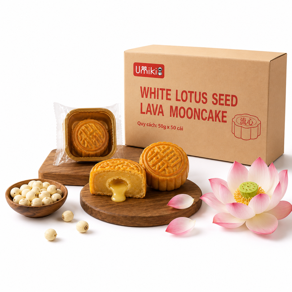 Bánh Trung Thu Trứng Chảy Umiki - 50g