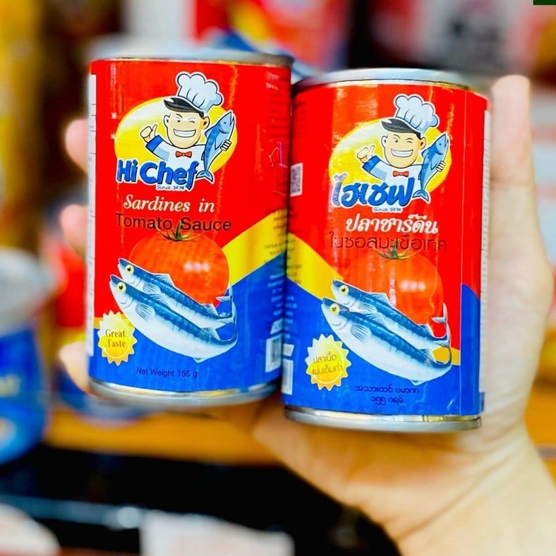 Cá Hộp Hi Chef Sardines In Thái Lan