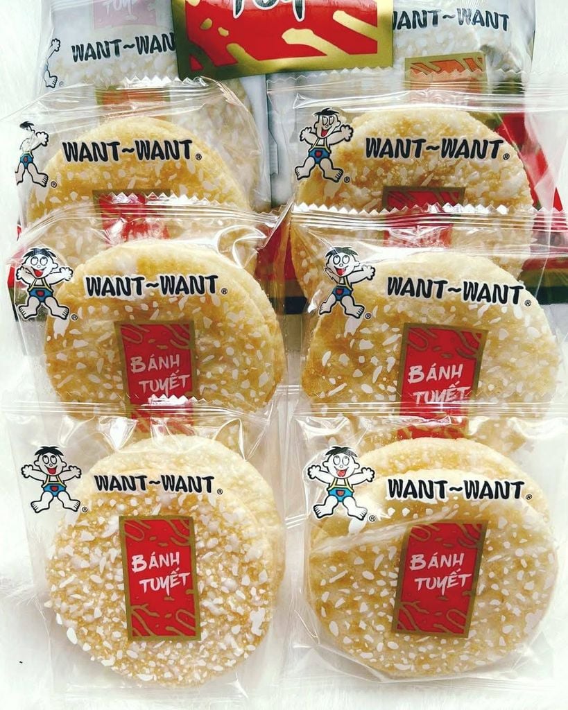 Bánh gạo WANT WANT Bánh Tuyết - 84g