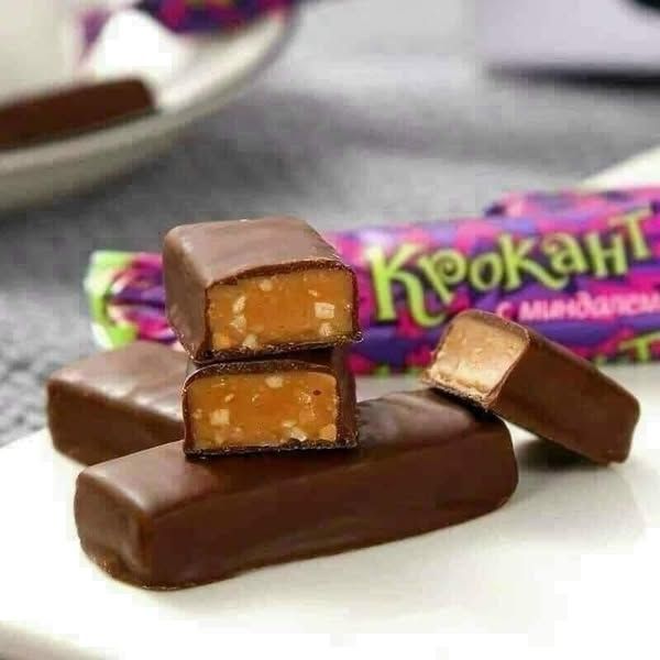 Kẹo Socola Thanh Kpokaht Đậu Phộng Hạnh Nhân - 28g