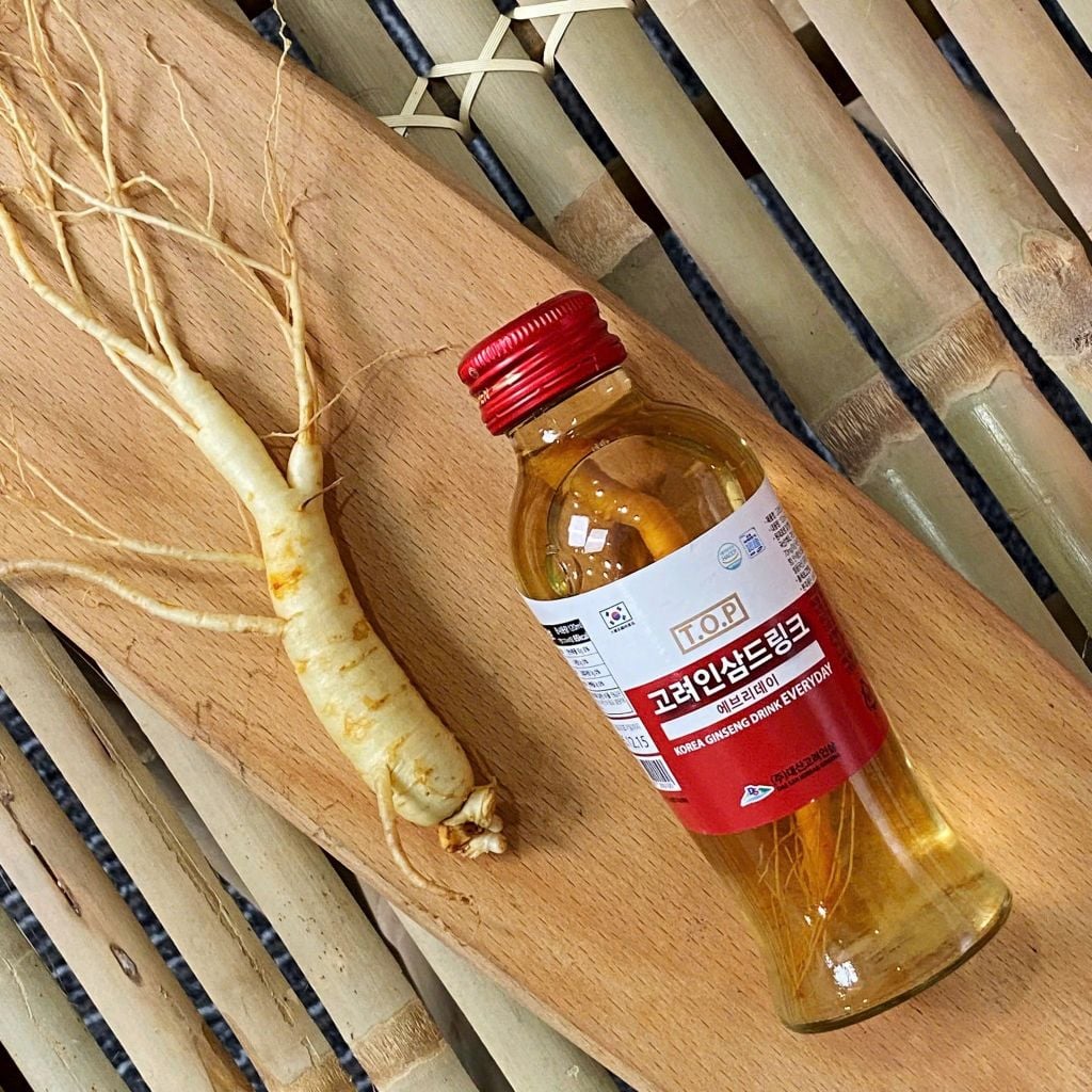 Nước Hồng Sâm Củ - Hộp 10 chai x 120ml