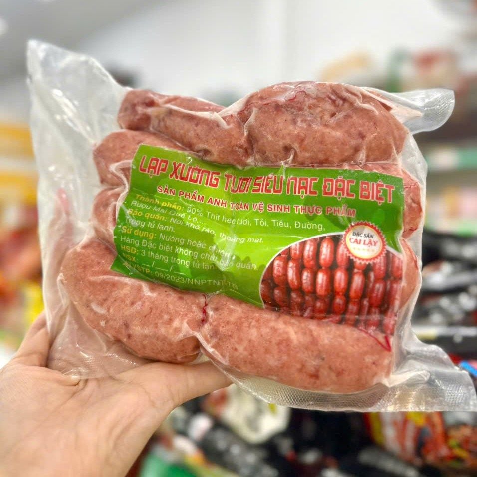 Lạp Xưởng Tươi Đặc Biệt – Gói 500g