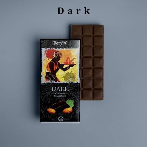 Socola Beryl’s Đen và Hạt Collar - Thanh 85g